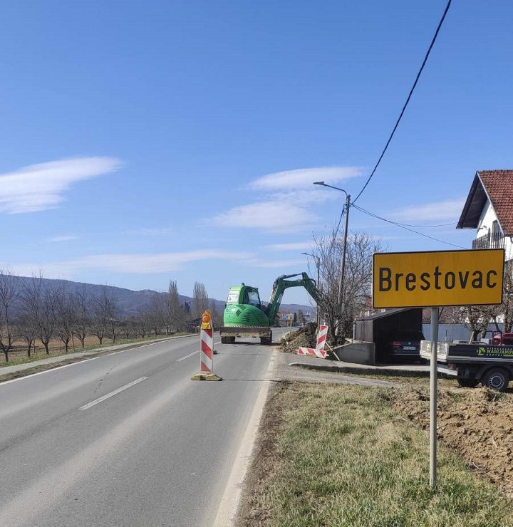 IZGRADNJA VODOVODNE MREŽE  U NASELJU BRESTOVAC