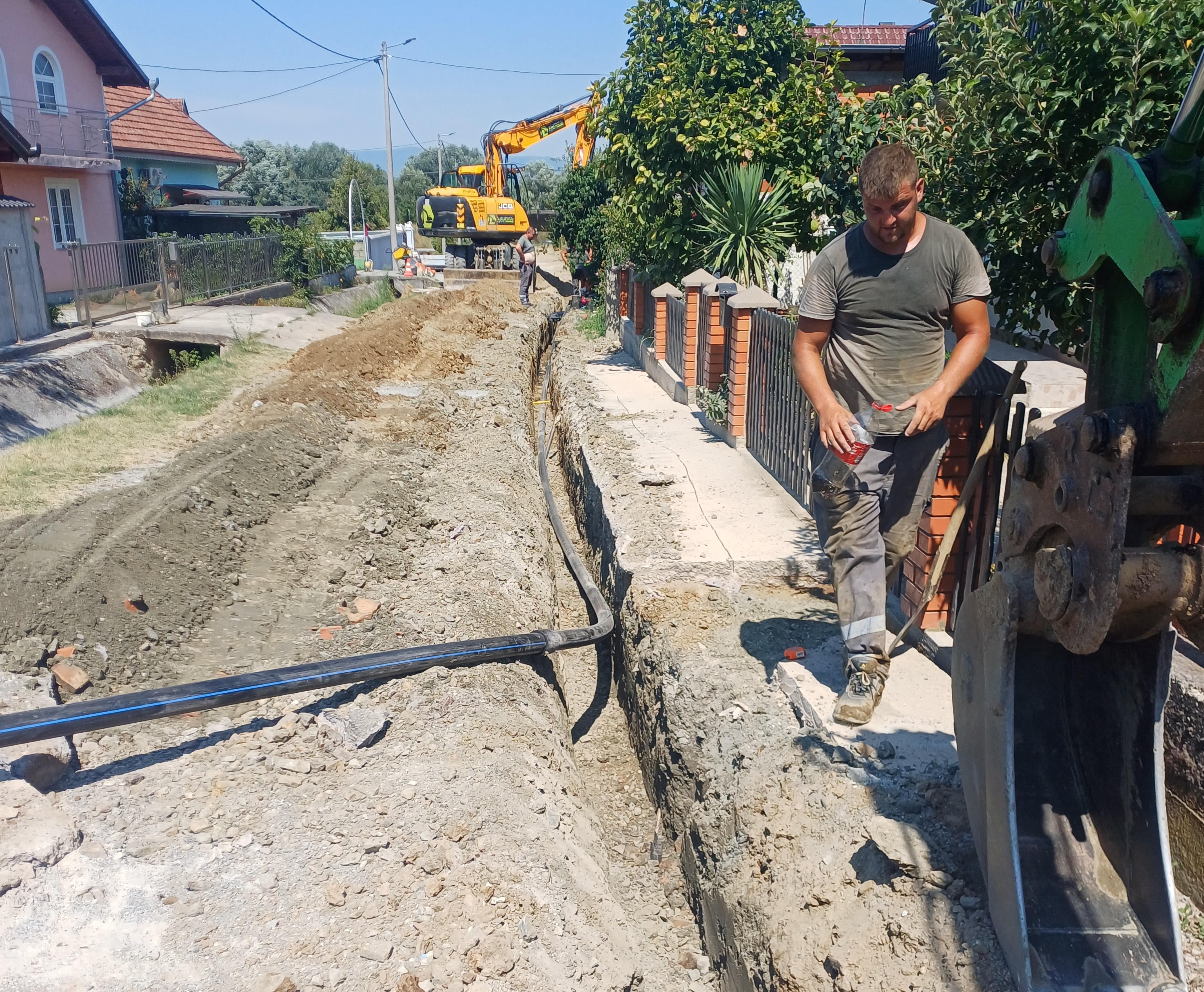 REKONSTRUKCIJA VODOVODNE MREŽE U ORLJAVSKOJ ULICI U DERVIŠAGI