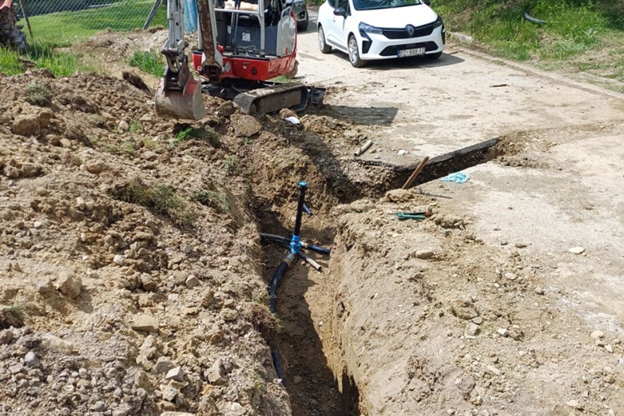 IZGRADNJA PRODUŽETKA VODOVODNE MREŽE U ZRINSKOJ ULICI, VELIKA